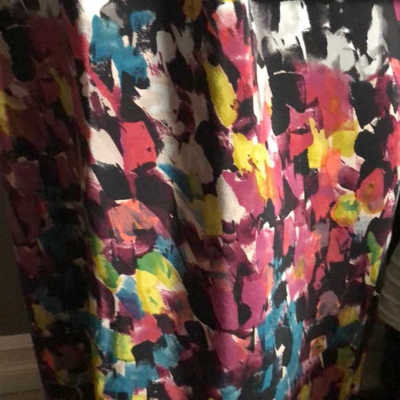 BCBGmaxazaria peplum, mid length sleeveless dress. - Picture 5 of 9